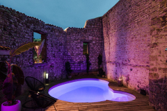 Piscina Celine no castelo