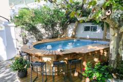 Piscina Elevada Olivia deck