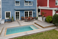 Piscina Waterair com Banquette