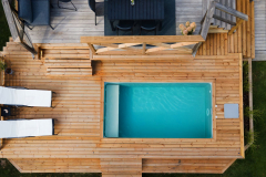 Piscina com Banquette NINA