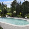 piscina oval lisa