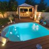 construção de piscina