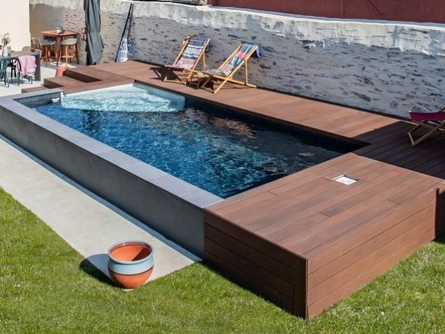 Piscina semi-enterrada: quando faz sentido e como escolher a solução certa